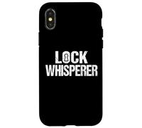 Lock Whisperer Key Maker Lock Picker Locksmithing Locksmith Coque pour iPhone X/XS