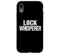 Lock Whisperer Key Maker Lock Picker Locksmithing Locksmith Coque pour iPhone XR