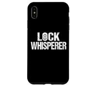 Lock Whisperer Key Maker Lock Picker Locksmithing Locksmith Coque pour iPhone XS Max