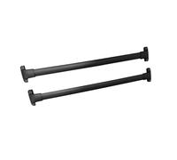 Lockable Luggage Rack Barres Transversales Toit Décoratives pour Hyundai pour Santa Fe 2024 2025 220 LB Aluminium Noir