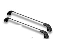 Lockable Luggage Rack Lot De 2 Barres Transversales Toit Verrouillables Alliage D'aluminium pour X3 G45 2025 Accessoires Décoratifs Modification(Type C)