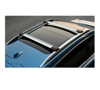 Lockable Luggage Rack pour Hyundai pour Santafe MX5 Barres Latérales Alliage D'aluminium Toit Bagages Accessoires SUV(Style 2)