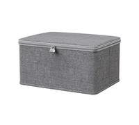 Lockable Storage Box - PP Board, Fabric Storage Bin, Built In Lock System | Foldable Structure, Clothes Storages Container, Foldable Storages Chest For Sweaters, Jeans, Toys, Snacks, Home Organization