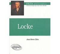 Locke - Jean-Pierre Cléro - Ellipses - broché - Essai