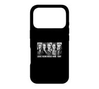 Locke Voltaire Rousseau Hume Kant Philosophie des Lumières Coque pour iPhone 17 Pro