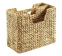Locker 01227-06 Porte-revues, en Jacinthe d'eau tressée, Naturel, 40 x 20 x 23 cm