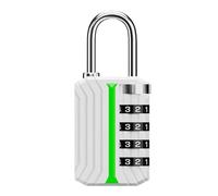 Locker Lock - Password Security Device, Weather Resistant Closure, Portable Dials Protection System, Reinforced Anti Tamper Hardware Equipment | Dureble Entry Safety Solution, Backpack Suitcase