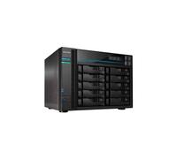 Lockerstor 10 Pro AS7110T - Serveur NAS - 10 Baies - SATA 6Gb/s - RAID 0, 1, 5, 6, 10, JBOD - RAM 8 Go - 2.5 Gigabit Ethernet / 10 Gigabit Ethernet -