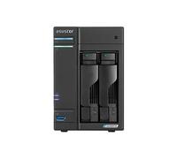 Lockerstor 2 Gen2+ AS6702T V2 - Serveur NAS - 2 Baies - SATA 6Gb/s - RAID JBOD, 0, 1, 5, 6, 10 - RAM 4 Go - 5 Gigabit Ethernet - iSCSI support
