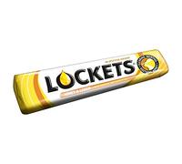 Lockets - Pastilles mentholées - goût miel et citron - lot de 6 sticks de 41 g