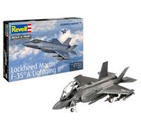 Revell Maquette plastique Lockheed Martin F-35A 1:72, non construit, non peint, couleur moulée