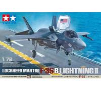 Tamiya Kit de modélisme F-35B Lightning II 1:72 60793 - Réplique fidèle, maquette plastique non laqué