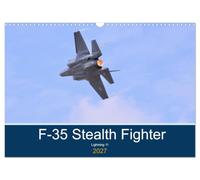 Lockheed Martin F35 Stealth Fighter (Wall Calendar 2027 DIN A3 landscape), CALVENDO 12 Month Wall Calendar: Initial images of this latest iconic 5th Generation fighter