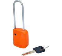 Locking out padlock, orange