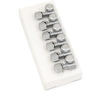 Locking Stratocaster/Telecaster Tuning Machines Brushed Chrome