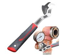 Locking Wrench - Heavy Duty Pipe Wrench | Easy To Use Plumbing Tool with Anti-slip Handle, Multifunctional Plumbing Accessories For Pipes, Tees, Ball Valves And Other Object