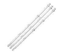 LOCKLGFMCZ 1 Ensemble = 3 pièces 5 LED s 530mm Bande de rétroéclairage LED for téléviseur 28 Pouces L2830HD 28C2000B SVJ280A01 REV3 5LED 130402 M280X13-E1-H Bande Lumineuse TV