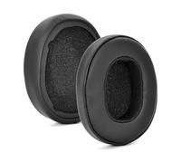 LOCKLGFMCZ 1 Paire d'oreillettes for écouteurs, Coussinets d'oreille en éponge Douce Accessoires pour écouteurs(Noir)