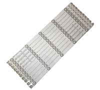 LOCKLGFMCZ 10 pièces 3V adapté for Changhong 49D2000 UD49D6000I 49U1 Barre de rétroéclairage TV LCD CHGD49LB14 CHGD49LB1 10LED Bande Lumineuse TV
