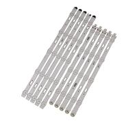 LOCKLGFMCZ 10 pièces Barre de LED for Samsung UE40MU6105K UE40JU6500 UE40JU6400 UE40MU6100K UE40JU6000 UE40KU6100 UE40KU6000 BN96-34791A 34792A Bande Lumineuse TV