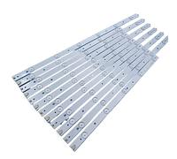 LOCKLGFMCZ 12 pièces Bande de rétroéclairage LED CHGD50LB29_LED3030 CHGD50LB30_LED3030 for LED50C2080I 50C2000I 50J2S 50A300M Bande Lumineuse TV
