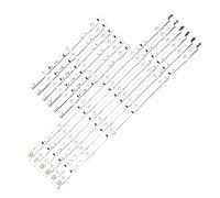 LOCKLGFMCZ 12 pièces/Ensemble Bande de rétroéclairage LED for Samsung UE48H6400 UE48J5600 UE48J5600 UE48H5000 UE48H5500 UE48H6200AK D4GE-480DCA 480DCB-R3 Bande Lumineuse TV