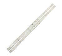 LOCKLGFMCZ 2 pièces/lot 32 Pouces LCD TV rétro-éclairage Bande adapté for TCL L32P1A L32F3301B 32D2900 32HR330M06A8V1 4C-LB3206 6led Chaque Lampe 6v 56cm Bande Lumineuse TV