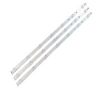 LOCKLGFMCZ 3 LED PCS Bande de rétroéclairage for 3 2LJ500 32LH500D GJ-2K16 GEMINI-315 32PFS6401 KDL-32R330D 32HS5301 32PFS5501 LB32080 V0 01P26 Bande lumineuse TV