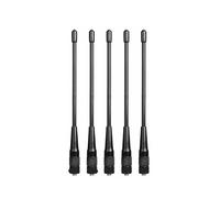LOCKLGFMCZ Antenne de talkie-walkie RHD-701 VHF UHF SMA-F femelle adaptée for Baofeng UV-5R Bf-888S for Quansheng UV K5 K6 for Retevis H777 RT5R TYT Antenne d'interphone(5ps)