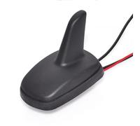 LOCKLGFMCZ Antenne radio DAB+FM for voiture, montage sur toit en aileron de requin, for amplificateur, connecteur SMB, compatible for Blaupunkt JVC Kenwood Pioneer Aileron de requin de voiture