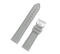LOCKLGFMCZ Bracelet De Montre Véritable Toile Avec Inserts 20/22 Mm Bord Nylon Boucle À Dégagement Rapide Cosses Ouvertes Sangles Remplacement Plusieurs Tailles(A4,20mm)
