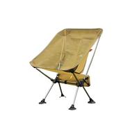LOCKLGFMCZ Chaise de camping pliante portable à dossier haut en maille, réglable en deux étapes, idéale for les voyages en plein air, les pique-niques et la pêche chaises pliantes(Olive green)