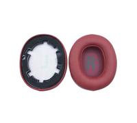 LOCKLGFMCZ Coussinets d'oreille de Remplacement, Bandeau for écouteurs, Coussins en Mousse Souple Accessoires pour écouteurs(Red-Ear Pads)