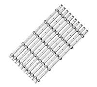 LOCKLGFMCZ LED Rétro-Éclairage Lampe Bande 5 LED s Fit for Sony 40 Pouces TV SVG400A81 REV3 121114 S400H1LCD-1 KLV-40R470A KDL-40R450A Bande Lumineuse TV