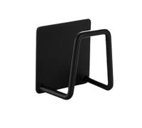 LOCKLGFMCZ Lot de 1 à 20 porte-éponges for évier cuisine en acier inoxydable argenté, support rangement for torchons et chiffons Hook Accessories(Noir,10pcs)