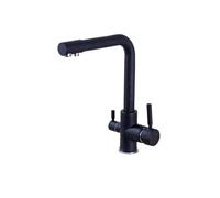 LOCKLGFMCZ Robinet de cuisine blanc mitigeur d'évier beige for points purification, robinets d'eau, robinet potable Robinet de cuisine(Black with Dot A)