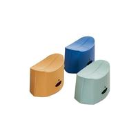 LOCKLGFMCZ Tabouret pliant portable for camping, pêche, randonnée, léger, en plastique, rangement de dossiers, facile à transporter, for l'intérieur ou l'extérieur chaises pliantes(Giallo)