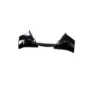 LOCKMEIHUA Aileron de Moto pour K&TM pour RC390 RC16 RC8C 2014-2021 Moto Aile Fixe Adapté ABS Aérodynamique Vent Latéral Modification Aileron (Bright Black)