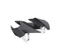 LOCKMEIHUA Aileron de Moto pour Q&ianjiang pour Sai 550S Modifié Aileron D'aile Fixe Compétitif en Fibre De Carbone Accessoires Latéraux (Brown)
