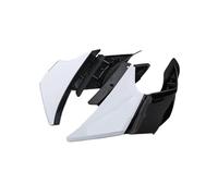 LOCKMEIHUA Aileron de Moto pour Q&ianjiang pour Sai 550S Modifié Aileron D'aile Fixe Compétitif en Fibre De Carbone Accessoires Latéraux (Yellow)