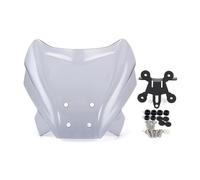 LOCKMEIHUA Pare-Brise de Moto Pare-Brise Avant De Moto pour B&enelli 502C 2019 2020 2021 2022, Pare-Brise, Déflecteur, Protecteur (Light Smoke)