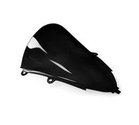LOCKMEIHUA Pare-Brise de Moto Pare-Brise De Moto À Double Bulle pour H&Onda CBR650R 2019-2025 (Black)