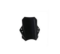 LOCKMEIHUA Pare-Brise de Moto pour B&enelli 502C 2019 2021 Moto Universel Réglable Pare-Brise Diamètre du Tube De Guidon (C Black Metal Bracket)
