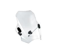 LOCKMEIHUA Pare-Brise de Moto pour B&enelli 502C 2019 2021 Moto Universel Réglable Pare-Brise Diamètre du Tube De Guidon (E Plastic Support)
