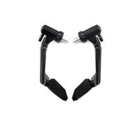 LOCKMEIHUA Protège-Mains en Corne De Vache pour Moto C&fmoto 675SS 675SR SS, Modifié avec Un Alliage D'aluminium, Accessoires Anti-Chute Protège-Mains De Moto(Black)