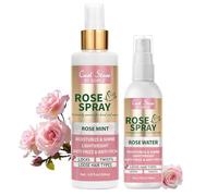 lockmio Spray Eau De Roses Pour Cheveux, Peau De Chevelu Hydratant, Eau De Rose Pour Cheveux Rafraîchissant, Eau De Rose Pour Cheveux, Gel Loc Naturel Pour La Retouche, Eau De Rose Pour Locs(200
