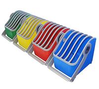 LOCKNCHARGE LOT DE 4 PETITS PANIERS POUR TABLETTES/NOTEBOOKS (<11")