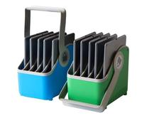 LocknCharge Lot de 2 petits paniers en plastique pour appareils