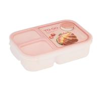 LocknLock Boîte à déjeuner divisée 980 ml (rose)