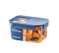 LocknLock Boîte de conservation en Tritan, sans BPA, avec couvercle en polypropylène, hermétique et empilable, idéale comme récipient de conservation, passe au micro-ondes, au congélateur et au